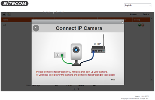 grot St hervorming FAQ Sitecom WL-405v1001 Wireless Internet Security Camera N150